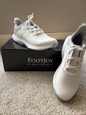 FootJoy White ProLite Golf Shoes. New in box!